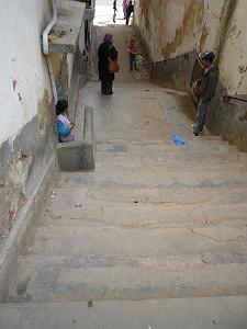 2030 Escalier Rue Pujade qui demarre rue du vieux chateau pour aller bd Oudinot.